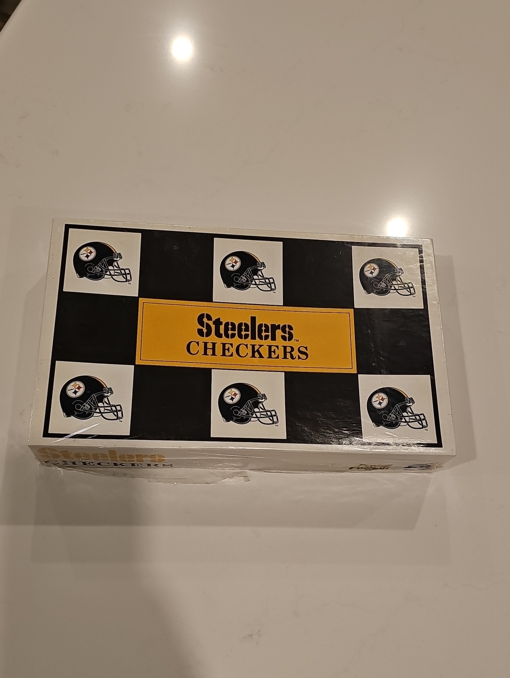 Vintage 1993 Pittsburgh Steelers Checkers Board Game